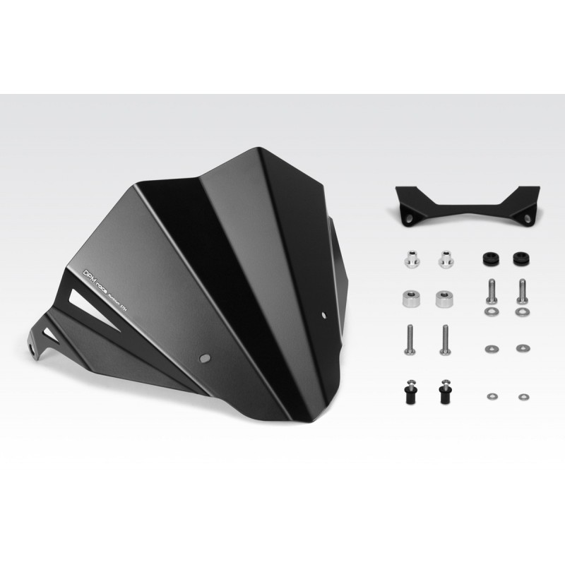 Déflecteur Vent Pour Moto CB750 Hornet 2023-2024 – Pare-Brise Noir, Protection Contre Le Vent Et Les Débris