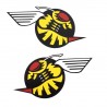 BRA010 : Hornet Pyramid Retro-Aufkleber Honda Hornet