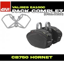 PACK-TE1200-EA100C : Givi EA100C Side Cases Kit Honda Hornet CB750