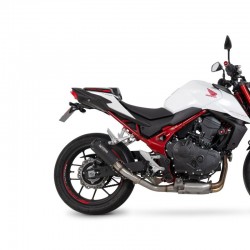 PHA200SEO : Scorpion Red Power Silencer Honda Hornet