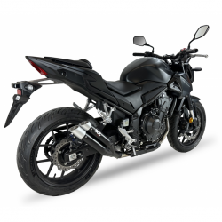 XH6336XB : Scarico Ixil Dual Hyperflow Black XL CB500 Honda Hornet