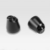 R-0871 : Dark Light DPM Handlebar Ends Honda Hornet