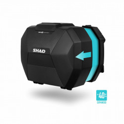 D0B38200 : Borse laterali Shad SH38X Honda Hornet