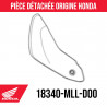 18340-MLL-D00 : Protezione scarico Honda CB1000 Honda Hornet