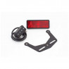 ESTR-0129 + KIT-ELT : Supporto targa Evotech Honda Hornet