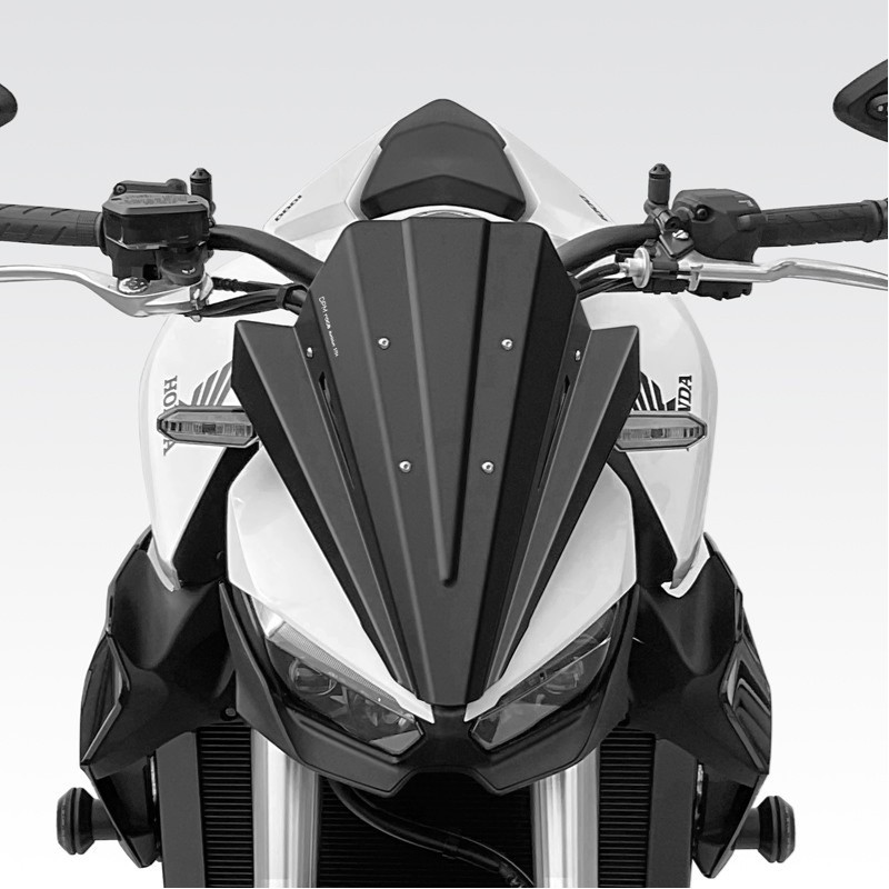 Aileron De Protection Inférieure Pour Honda CB1000 Hornet 2025 - En Plastique Et Aluminium, Noir, Style Aérodynamique