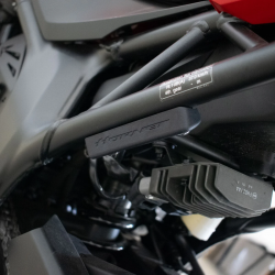 31100M : Pyramid Passenger Footrest Covers Honda Hornet