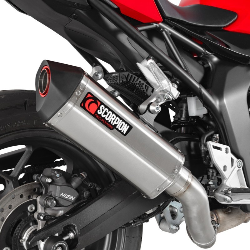 RHA206SEO : Scorpion Serket Parallel Auspuffdämpfer Honda Hornet