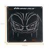 MET0006 : Placa decorativa Pyramid para CB1000 Honda Hornet