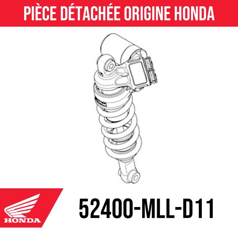 52400-MLL-D11 : Ammortizzatore Honda CB1000 SP Honda Hornet