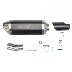 64792 245025 + 0105 245025 : Remus Black Hawk Auspuffanlage Honda Hornet