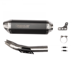 64792 257025 + 0105 257025 : Escape Remus Black Hawk para CB1000 Honda Hornet