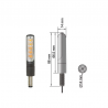 CLIGNO00622 : Freccie LED Electro Mini BCD Design Honda Hornet