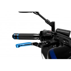 14 + 24 + 5446N + 9505N : Puños abatibles extensibles Puig 3.0 Honda Hornet