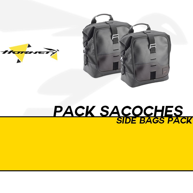 PACK-TR1206-CRM102 : Givi Corium CRM102 Saddlebags Pack Honda Hornet
