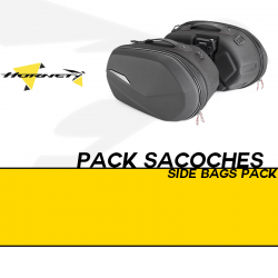 PACK-TE1200-ST609+ : Givi Easylock Side Pannier Pack Honda Hornet