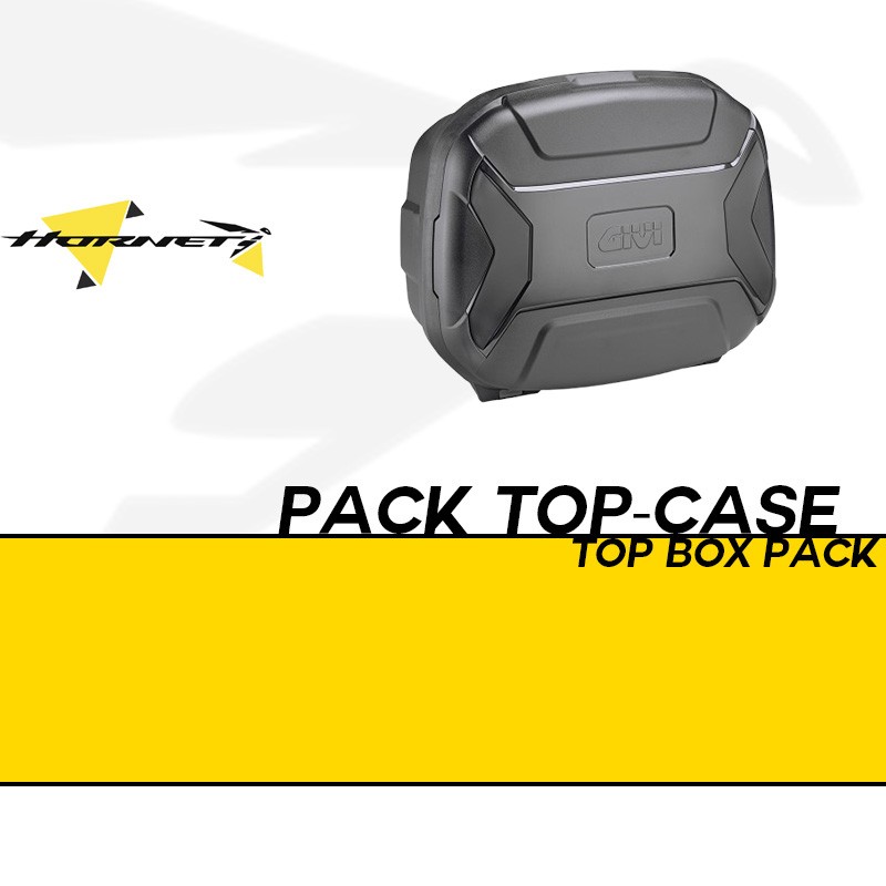 PACK-SR1206-TRK35BB : Givi Trekker Lite 35L Top Case Pack Honda Hornet