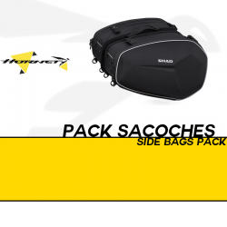Set Borse Rigide SHAD E48SR per Honda Hornet