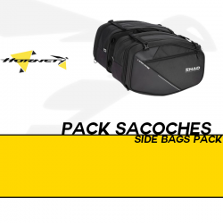 Pack Hard Shell Saddlebags SHAD E48SR for Honda Hornet
