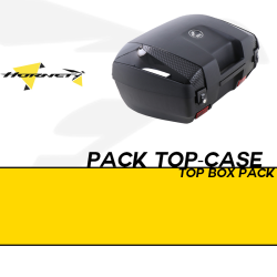 Pack Top-case Hepco-Becker Junior Flash TC55 Cover nero