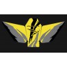 fireblade : Protectores de depósito Burn-Out Design Honda Hornet