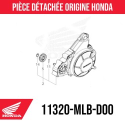 11320-MLB-D00 : Couvercle carter Honda Honda Hornet CB750