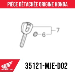 35121-MJE-D02 : Clé origine Honda Honda Hornet CB750