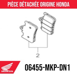 06455-MKP-DN1 : Honda Front Brake Pads Honda Hornet CB750