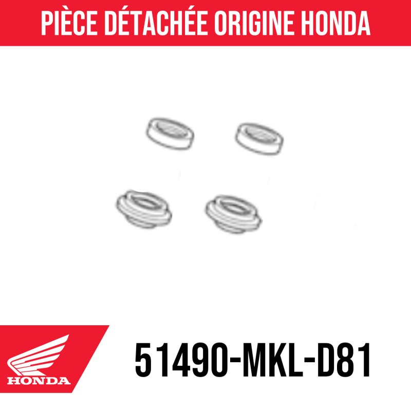 51490-MKL-D81 : Gabeldichtringe Honda Honda Hornet