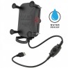 BIKE.TOUGH.CHARGE : Support chargeur Tecnoglobe RAM Honda Hornet